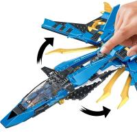 Jay Walker Storm Fighter Element Espacioso Máquina Voladora Shenlong Serie Fantasma Bloques De Construcción Para Niños Juguetes Educativos De Artesanía Pequeña Tamaño Compatible Con Lego ABS No Requiere Baterías - details 1