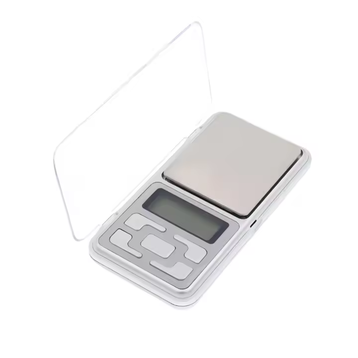 Mini Balanza Digital de Precisión 0.01g | 100g Capacidad | Pantalla LCD | 6 Modos | Pila Incluida | Portátil y Compacta QBAK - 1