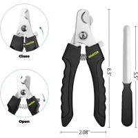 Tijeras De Uñas Para Mascotas De Acero Inoxidable Ahorran Tiempo Y Esfuerzo Para Perros Y Gatos Suministros De Peluquería Para Mascotas - details 5