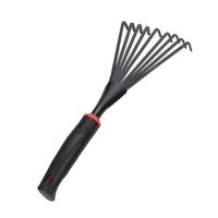Rake De Jardín Pequeño Con 9 Dientes Herramienta Agrícola Para Hojas Y Paja Rake De Acero Para Jardinería Y Cosecha - details 3