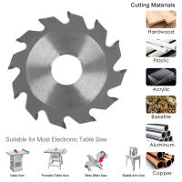 Hoja De Saws Circular De 2.5 Pulgadas Diametro 63mm HSS Resina Herramientas Eléctricas Para Aluminio Y Madera KKMOON - details 1