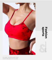 Chaleco De Yoga Para Mujer Sin Almohadillas De Sujetador Transpirable Y Sin Costuras Con Suspensión Vestido De Deporte Para Gimnasio Y Correr - details 13