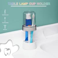 Organizador de almacenamiento dental, para pasta de dientes (Blanco) - details 1
