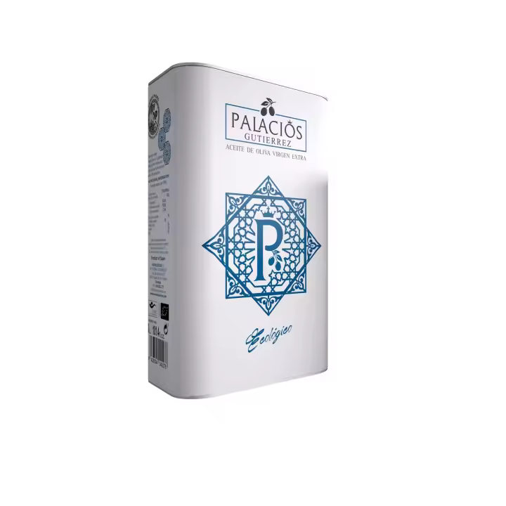 LATA ALUMINIO ACEITE DE OLIVA VRIGEN EXTRA 3 LITROS PALACIOS GUTIERREZ I PALACIOS GUTIERREZ - 1