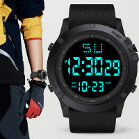 Reloj Deportivo Para Hombre Multifuncional Militar Impermeable Luminoso LED Digital Reloj Para Niños Grande Calendario Estudiante - details 0