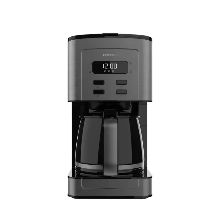 CECOTEC 01722 Cafetera de Goteo Digital 12 Tazas con Acero Inoxidable y Aroma Intenso - 1