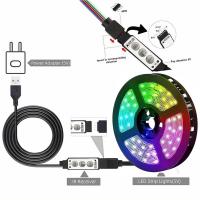 Tiras De Luces LED RGB USB 5050 Lámpara Flexible Para Decoración De Habitaciones Luz Trasera Para TV Cinta De Diodos Emitentes De Luz - details 12
