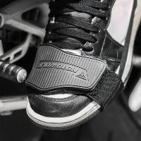 Protector De Botas De Motocicleta Antideslizante Cubierta De Goma Para Zapatos De Motocicleta Accesorios De Equipamiento Moto Unisex - details 1
