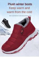 Zapatos De Mujer Otoño Invierno Casual De Algodón Con Suela Gruesa Calientes Antideslizantes Asequibles Con Envío Gratis Botas De Tobillo - details 1