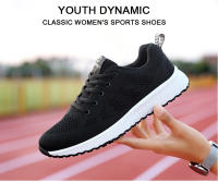 Zapatos De Deporte Para Mujer 2024 Moda Plataforma Tenis Planos Invierno Primavera Zapatos De Correr Para Mujer Transpirables Talla Verdadera - details 2