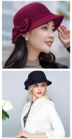 Sombrero De Paja Vintage Con Lazo Elegante Para Mujer Color Sólido Ajustable Para La Primavera Y Otoño Casual - details 8