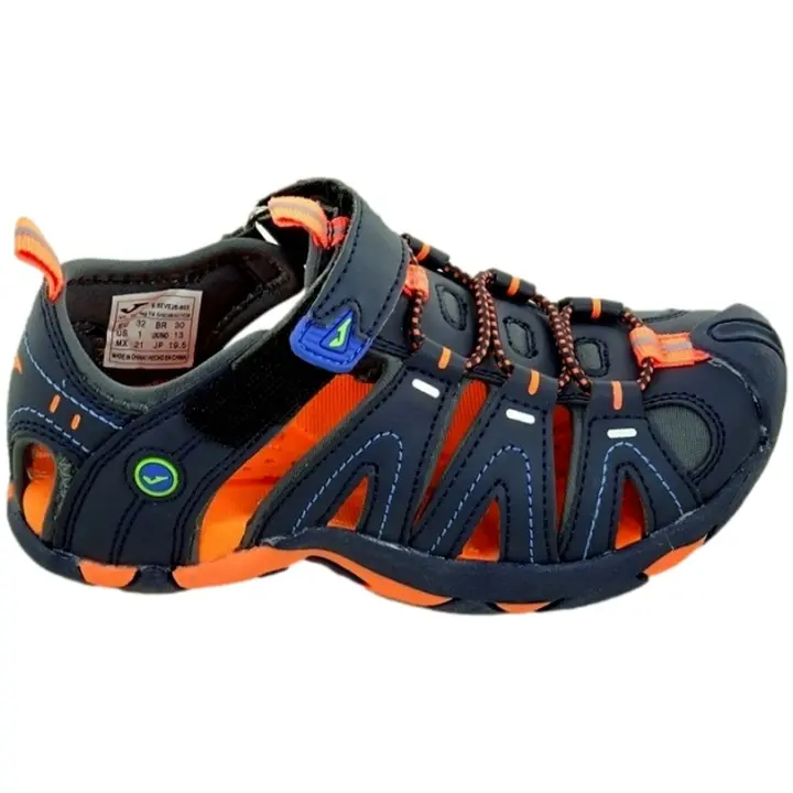 Sandalias Joma S Seven Jr 803 Navy Orange - 1