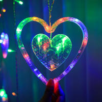 Luces LED De 3.5M En Forma De Corazón Para Decoración De Habitación Y Bodas Autónomas De Batería Ideal Para Días De San Valentín - details 4