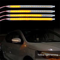 SEAMETAL Lámpara De Señal De Espejo Retrovisor LED 12V Para Coche Indicador De Faros Flujo De Luz Diurna Universal Automóvil - details 4