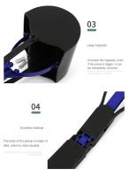 Limpia Mascotas Plegable Con Mango Largo 70cm Clip Para Perros Y Gatos Productos De Limpieza Portátil Para Interior Y Exterior - details 6