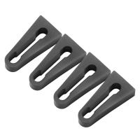 4PCS Absorbedores De Choque De Goma Para Cerradura De Puerta Del Coche VW Audi Skoda Seat Accesorios De Repuesto Damping Sellado Mudo - details 3