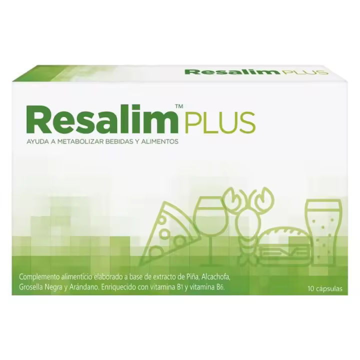 Phergal Resalim Plus Cápsulas para Metabolizar Alimentos y Combatir Cansancio y Fatiga - 1