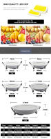 Spot LED De Cocina Impermeable 7W 9W 12W 15W 18W Luz Blanca Cálida Y Fría Redonda Revestimiento De Plástico PP Instalación Recesiva - details 3