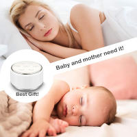 Máquina De Ruido Blanca Para Dormir Con 7 Colores Luz Nocturna 34 Sonidos Soothing Y Timer Para Bebé De 0 a 24 Meses - details 7