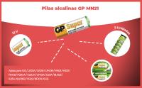 Banner - Pila GP alcalina MN21 LR23A 12 v pack 5 pilas