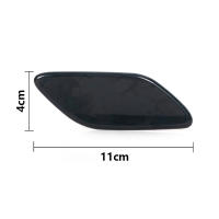 2PCS Tapa De Bombín De Lavado Para Faros Delanteros De Subaru Impreza WRX STI 2008-2011 Cubierta De Punta De Agua De Parachoques Material Plástico No Pintado - details 3