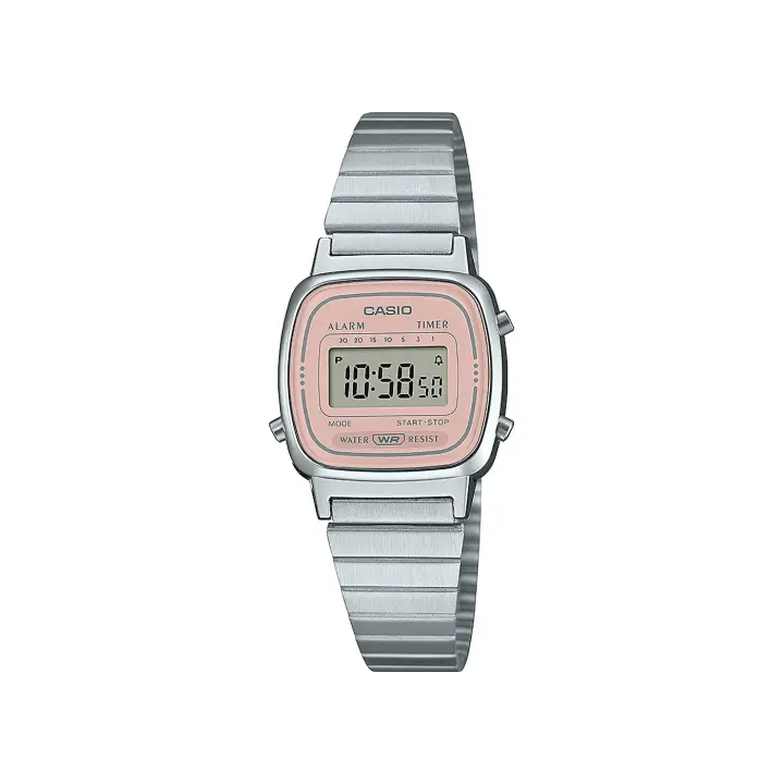 Casio Reloj LA670WEA-4A2EF para Hombre con Cronómetro y Temporizadores Programables - 1