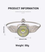 Lámpara Frontal LED Super Brillante Recargable Con 5 Modos De Iluminación Fuente De Luz Multilámpara Para Pesca Camping Silicone - details 7
