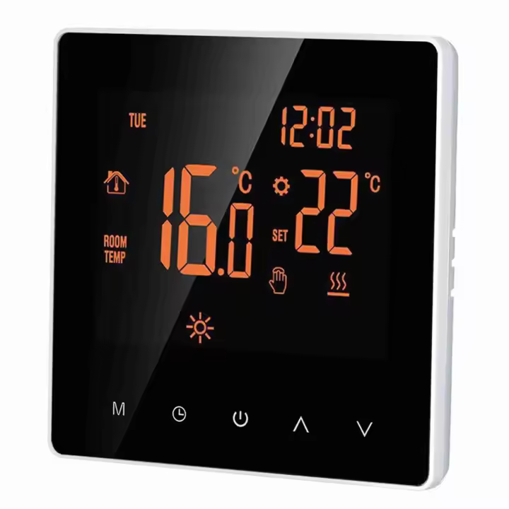 Digital, control por aplicación, programación Semanal, LCD pantalla, para el hogar, La Escuela, the Oficina, El hotelmostat de radiador Eléctrico - 1