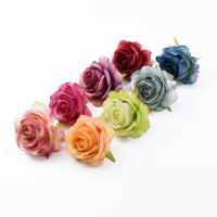 100 Piezas De Flores Artificiales Rosas De Seda Para Boda Decoración De Casa Plantas Falsas Para Pared Broche De Novia DIY - details 11