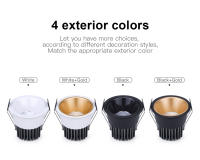 Lámpara De Techo Recargada LED De Aluminio Spot Light 5W 7W 9W 12W Iluminación Decorativa Para Exhibición 110V 220V - details 1