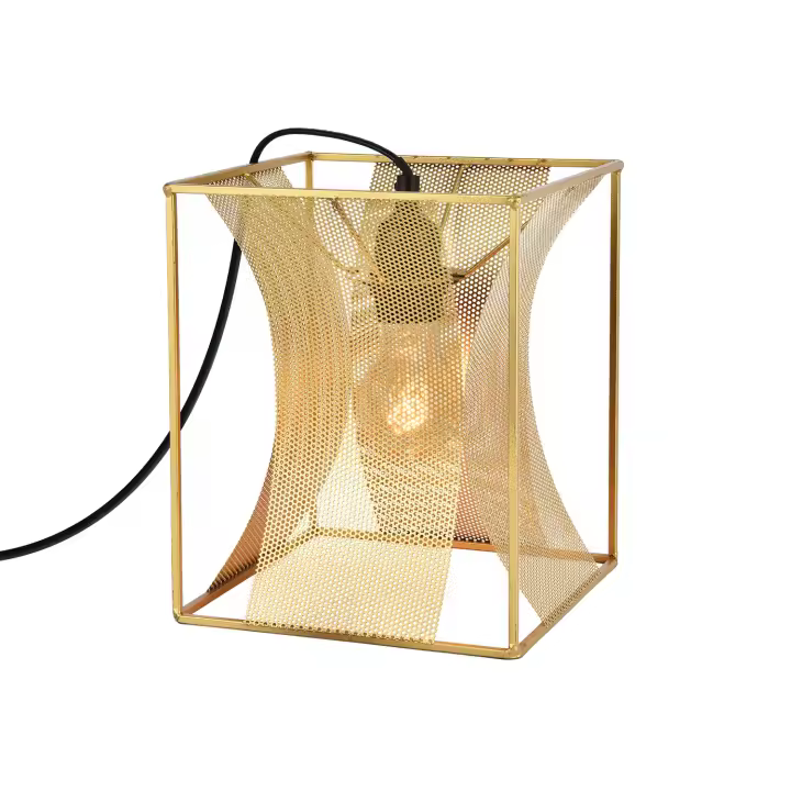 Ledkia Lámpara de Mesa Metal Auro Dorado - 1