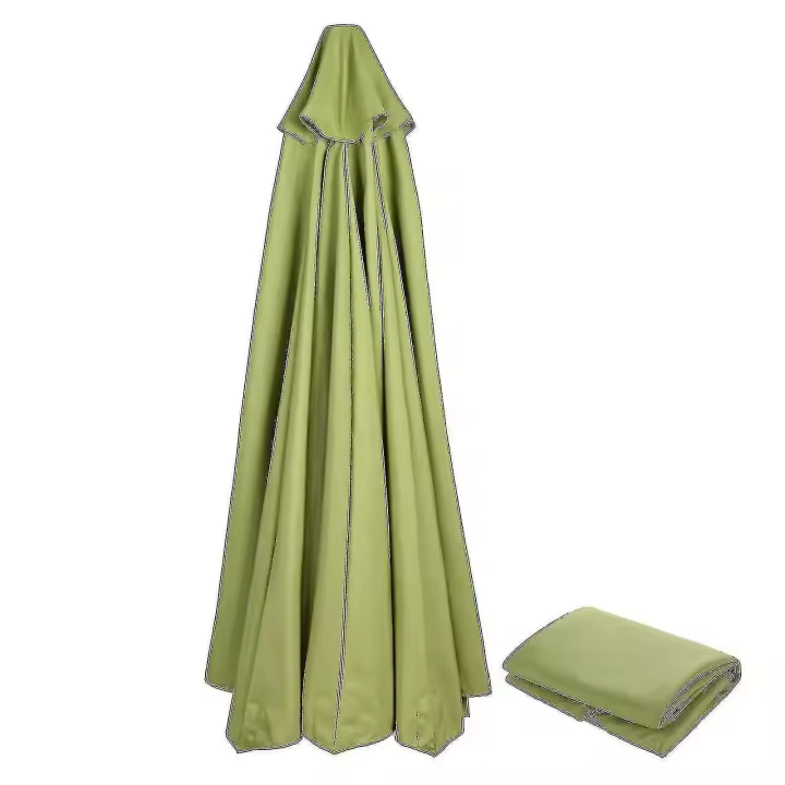 Best Seller Replacement Fabric Garden Parasol Canopy Cover For 3m 6/8 Arm Patio Sun Umbrella 50% Offer - YX - 1