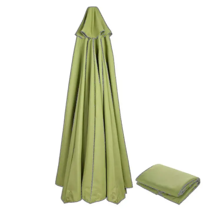 Best Seller Replacement Fabric Garden Parasol Canopy Cover For 3m 6/8 Arm Patio Sun Umbrella 50% Offer - YX - 1