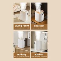 Humidificador Con Filtro Dual Y Luz Nocturna 1.8L Gran Capacidad Ajuste Multível Timer Para Uso En Hogar Y Oficina - details 3