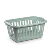 Cesta para la Colada Rectangular de Plástico 60 x 40 x 26 cm - Cesto de Lavandería, Canasta para la Colada con Asas - color se envía aleatorio - details 1