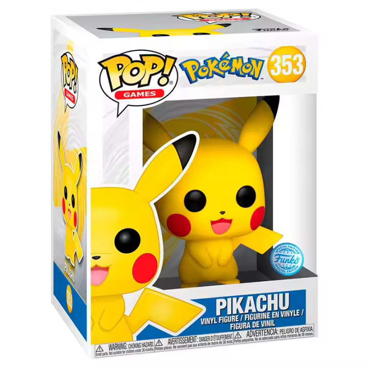 FIGURA FUNKO POP POKEMON PIKACHU 9 CM - Nuevo a Estrenar - Original FUNKO - 1