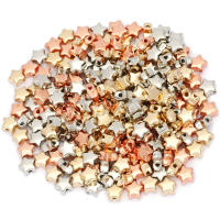 200pcs Cuentas De Pentagrama Estrella 6x3mm CCB Charm Para Creación De Joyería Pulseras Collares Accesorios Hechos a Mano - details 4