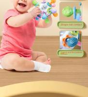 Juguete De Enseñanza Temprana Para Bebés Montessori Sensory Rotativo De Silicona Bola De Masticación Para Niños Recién Nacidos Y Niños Pequeños Desarrollo Inteligente - details 6