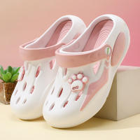 Sandalias De Jardín Para Mujer EVA Cómodas Con Tapa Para Uso Interior/Exterior En Casa Y Playa Suela Suave Transpirable Color Mixed - details 0