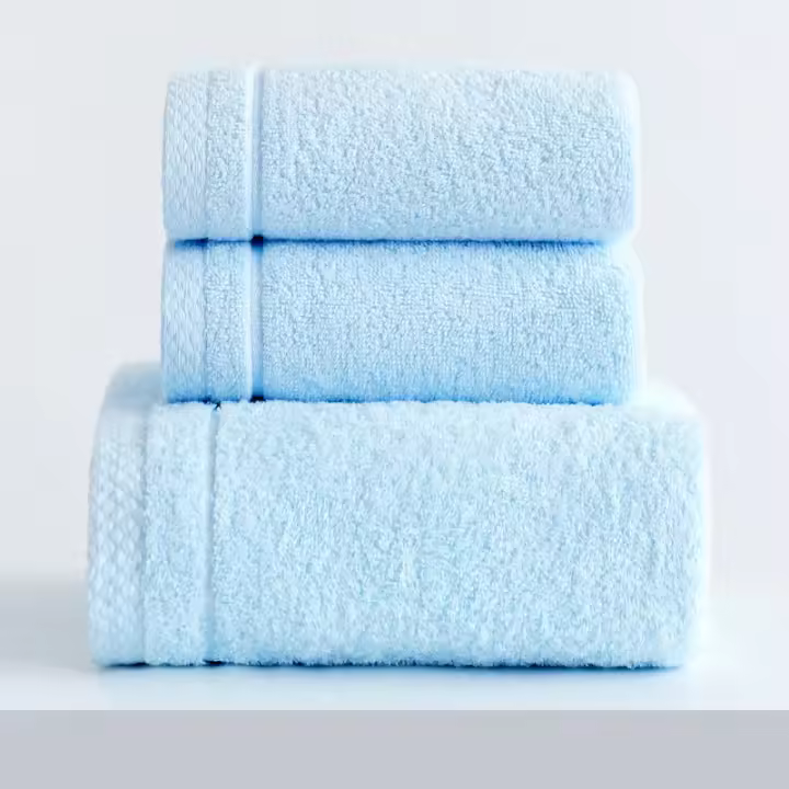 Toallas de baño Gruesa, absorbente, de Algodón Peinado, para lavar La Cara, toalla para el hogar,Frote su cuerpo - 1