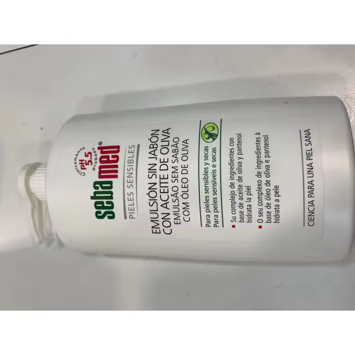 EMULSION SIN JABON CON ACEITE DE OLIVA 750  ML - 1