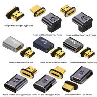 Adaptador De Conector Magnético Compatible Con HDMI Hombre a Mujer 8K HDMI-Compatible 2.1 8K/60Hz 4K/120Hz Para Xiaomi TV Box PS5 - details 2
