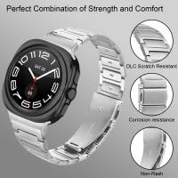 Correa De Acero Inoxidable Para Samsung Galaxy Watch Ultra 47mm Reemplazo Sin Gaps Compatible Con Samsung Galaxy Watch 7 Ultra 47mm Unisex - details 16