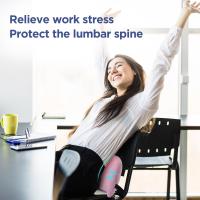 Cojín Lumbar De Espuma De Memoria Ergonómico Almohada Para Espalda Protección Contra El Dolor En La Columna Lumbar Para Oficina Coche Cama - details 6