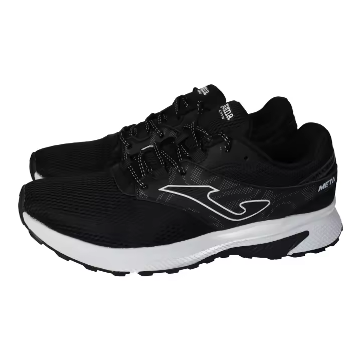 Deportivos marca JOMA para hombre en color negro. Deportivas negras para hombres, cómodas y ligeras, con cordones y plantilla extraible, ideales para hacer deporte, calzado de uso diario - 1