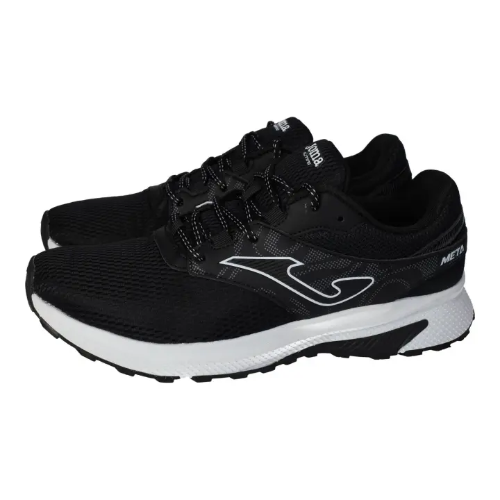 Deportivos marca JOMA para hombre en color negro. Deportivas negras para hombres, cómodas y ligeras, con cordones y plantilla extraible, ideales para hacer deporte, calzado de uso diario - 1