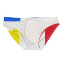 Bragas De Natación Para Hombre En Blanco Moda Verano Deporte Playa Traje De Baño Sexy Estilo Surf Talla Unica Material Poliéster - details 25