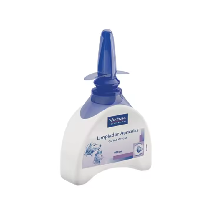 VIRBAC - Limpiador Auricular (100 ml) para Perros y Gatos - 1