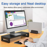 Soporte Vertical Para Portátil Con 3 Ranuras Soporte De Escritorio Para MacBook Tableta Y Teléfono Estación De Enlace Universal - details 5