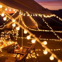 Luces De Bolitas De Burbuja Fairy 1pc 10/20/30/40LED Para Camping Fiesta Courtyard Jardín Potenciado Por Batería - details 9